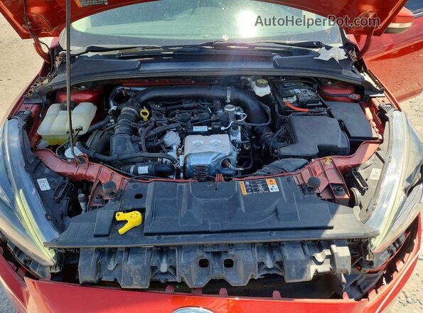 1FADP3FE1JL276999 2018 FORD FOCUS Orange Vista interior trasera