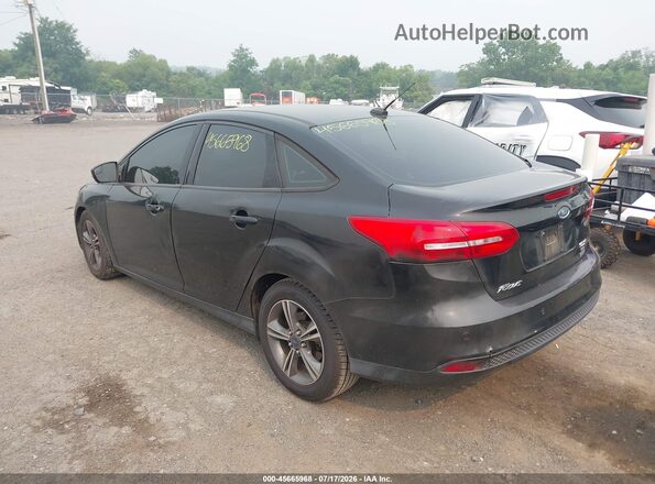 1FADP3FE2GL292802 2016 FORD FOCUS Black Trasero izquierdo