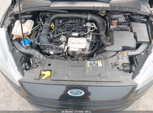 1FADP3FE2GL292802 2016 FORD FOCUS Black Vista trasera