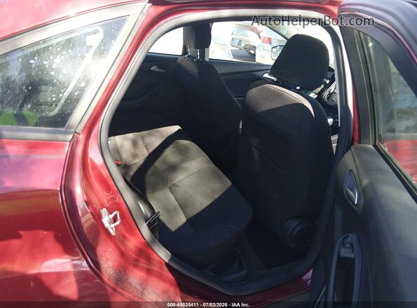 1FADP3FE2HL285009 2017 FORD FOCUS Red VIN կոդի պիտակի տեսք