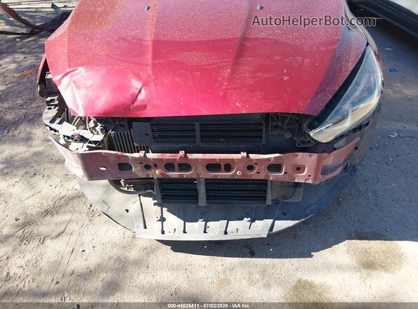 1FADP3FE2HL285009 2017 FORD FOCUS Red Դիմացի տեսք