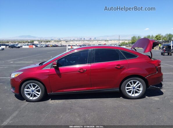 1FADP3FE2HL303959 2017 FORD FOCUS Red Widok wnętrza 360 stopni