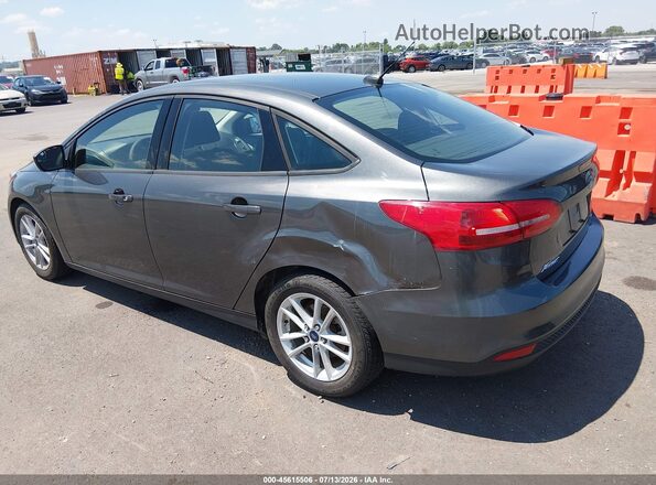 1FADP3FE2JL229934 2018 FORD FOCUS Gray Задня ліва чверть