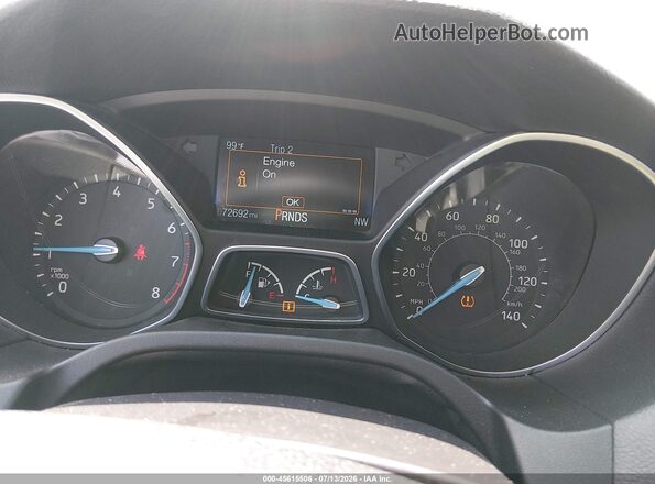 1FADP3FE2JL229934 2018 FORD FOCUS Gray Вид задніх сидінь