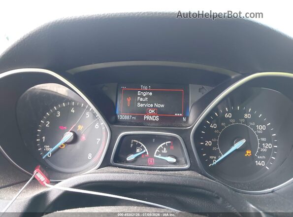 1FADP3FE2JL265137 2018 FORD FOCUS Silver უკანა სავარძლების ხედი