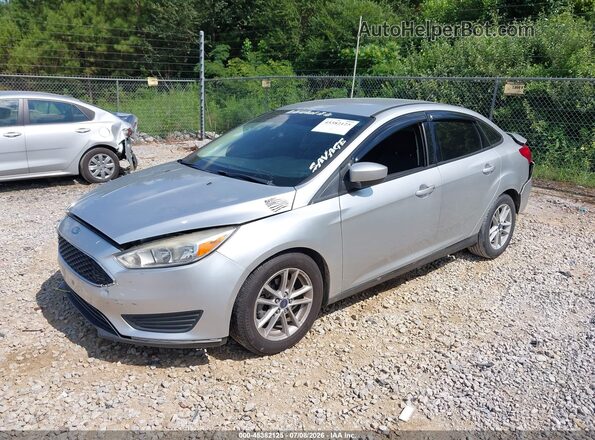 1FADP3FE2JL265137 2018 FORD FOCUS Silver წინა მარცხენა ხედი სამი მეოთხედიდან