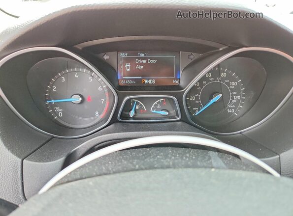 1FADP3FE3HL297394 2017 FORD FOCUS Gray Սարքավորումների վահանակի տեսք