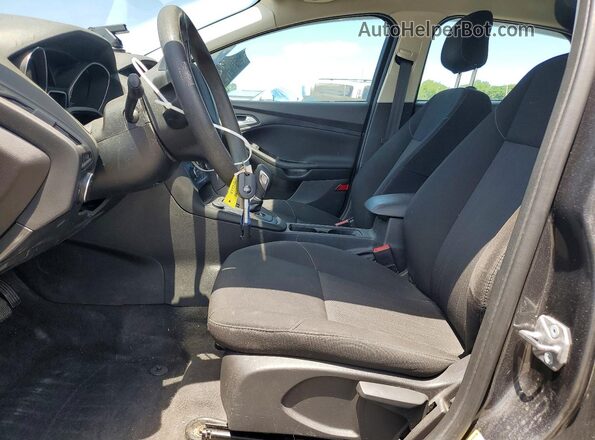 1FADP3FE3JL226055 2018 FORD FOCUS Gray წინა სალონის ხედი
