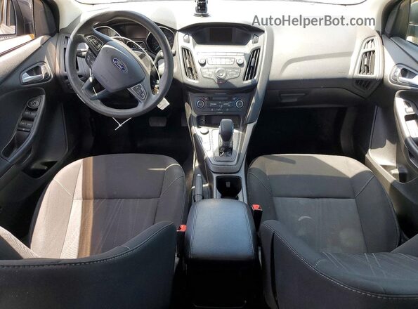 1FADP3FE3JL226055 2018 FORD FOCUS Gray წინა პანელის ხედი