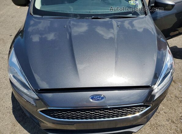 1FADP3FE3JL226055 2018 FORD FOCUS Gray უკანა სალონის ხედი