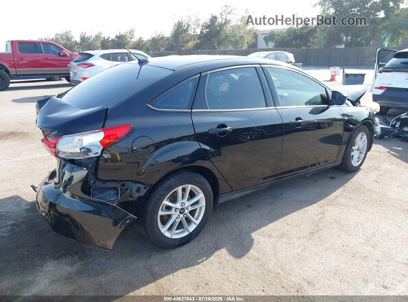 1FADP3FE3JL322641 2018 FORD FOCUS Black Հետևի աջ