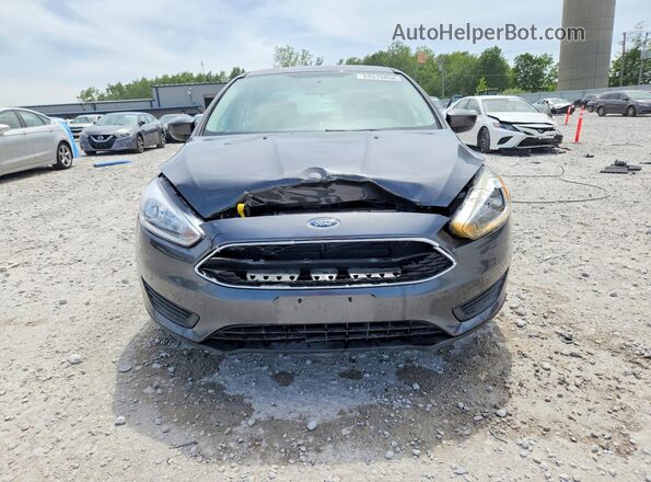 1FADP3FE3JL330061 2018 FORD FOCUS Gray Widok z przodu