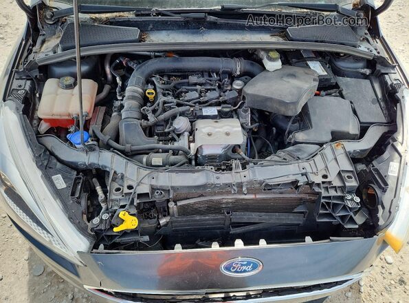 1FADP3FE3JL330061 2018 FORD FOCUS Gray Widok wnętrza z tyłu