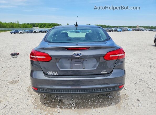 1FADP3FE3JL330061 2018 FORD FOCUS Gray Widok z tyłu