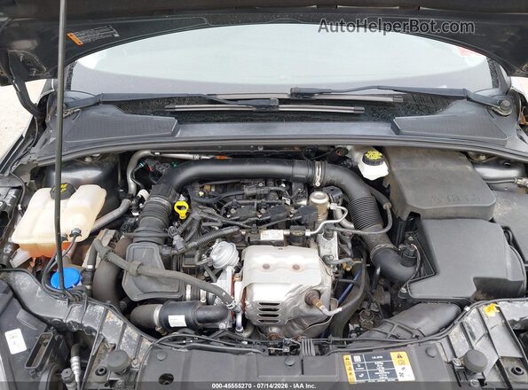 1FADP3FE4HL250617 2017 FORD FOCUS Серый Вид сзади