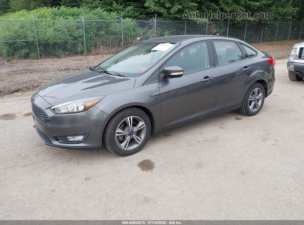 1FADP3FE4HL250617 2017 FORD FOCUS Серый Передняя левая четверть