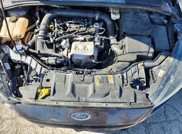 1FADP3FE4HL282905 2017 FORD FOCUS Серый Вид задней части салона