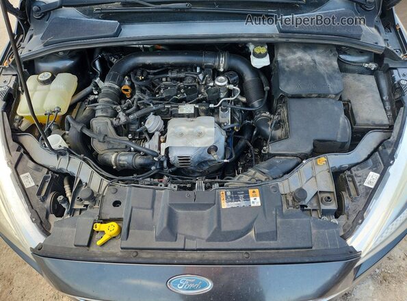 1FADP3FE4JL229644 2018 FORD FOCUS Charcoal Vista interior trasera