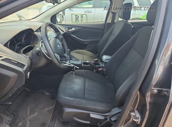 1FADP3FE4JL229644 2018 FORD FOCUS Charcoal Vista interior delantera