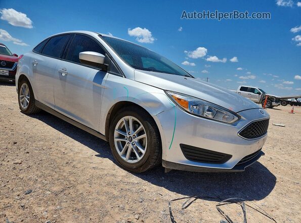 1FADP3FE4JL229739 2018 FORD FOCUS Silver Przód prawy