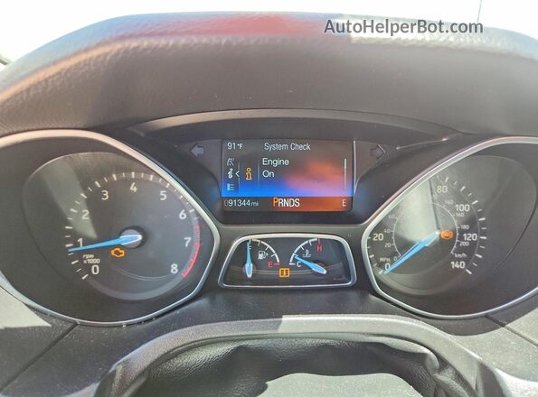 1FADP3FE4JL229739 2018 FORD FOCUS Silver Widok zestawu wskaźników
