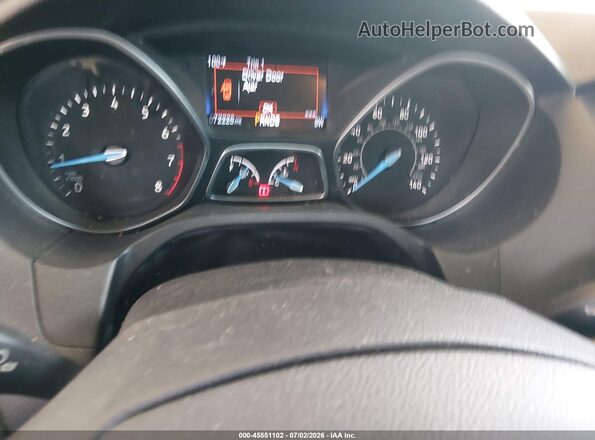 1FADP3FE4JL256438 2018 FORD FOCUS Red Հետևի նստատեղերի տեսք