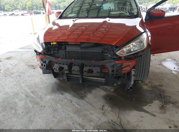 1FADP3FE4JL256438 2018 FORD FOCUS Red Դիմացի տեսք