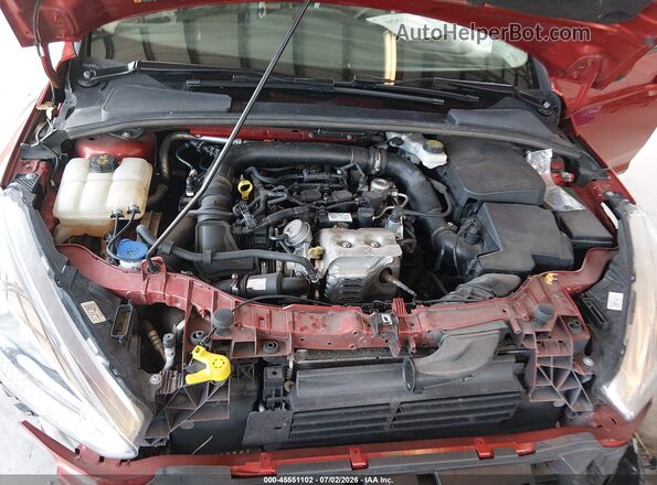 1FADP3FE4JL256438 2018 FORD FOCUS Red Հետևի տեսք