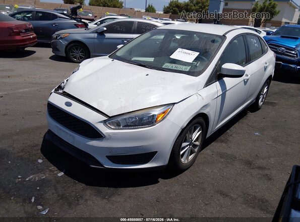 1FADP3FE4JL303953 2018 FORD FOCUS White Front left