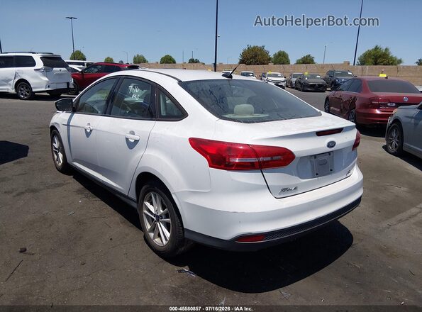 1FADP3FE4JL303953 2018 FORD FOCUS White Rear left