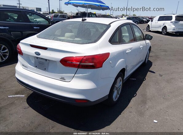 1FADP3FE4JL303953 2018 FORD FOCUS White Rear right