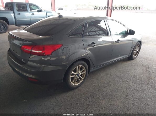 1FADP3FE4JL304424 2018 FORD FOCUS Gray უკანა მარჯვენა