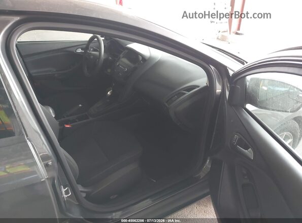1FADP3FE4JL304424 2018 FORD FOCUS Gray წინა სალონის ხედი