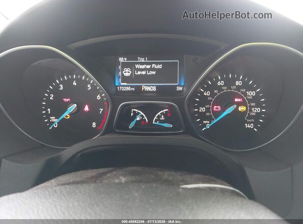 1FADP3FE4JL304424 2018 FORD FOCUS Gray უკანა სავარძლების ხედი