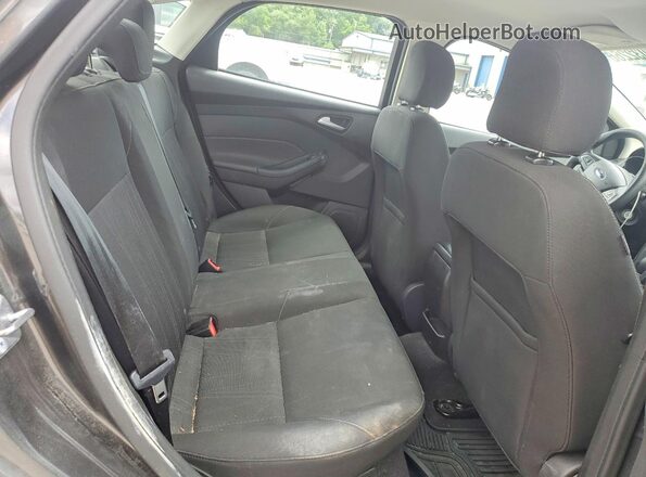 1FADP3FE5GL274746 2016 FORD FOCUS Gray Vista de los asientos traseros