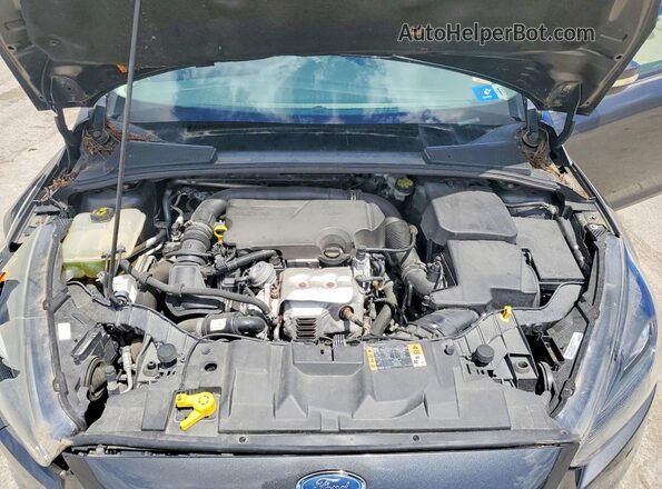 1FADP3FE5GL274746 2016 FORD FOCUS Gray Vista interior trasera