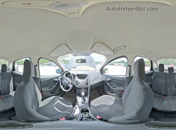 1FADP3FE5GL274746 2016 FORD FOCUS Gray Vista de la etiqueta del VIN