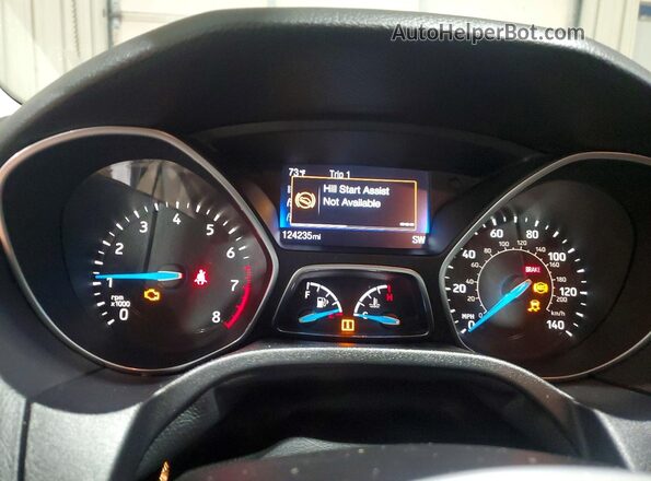 1FADP3FE5HL251002 2017 FORD FOCUS White Vista del cuadro de instrumentos