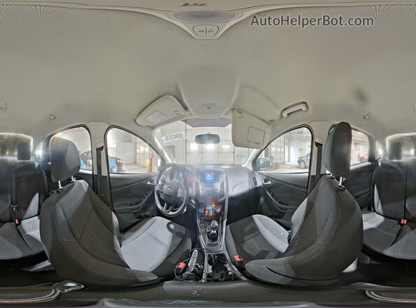 1FADP3FE5HL251002 2017 FORD FOCUS White Vista de la etiqueta del VIN