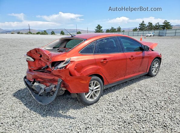 1FADP3FE5JL288072 2018 FORD FOCUS Orange უკანა მარჯვენა