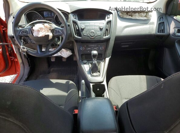 1FADP3FE5JL288072 2018 FORD FOCUS Orange წინა პანელის ხედი