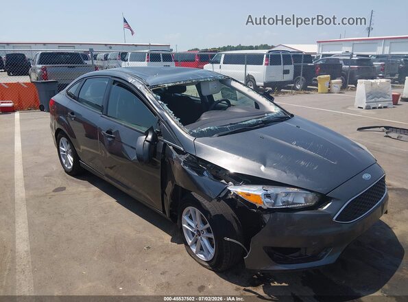 1FADP3FE5JL307509 2018 FORD FOCUS Gray Դիմացի տեսք