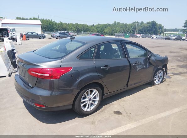 1FADP3FE5JL307509 2018 FORD FOCUS Gray Հետևի աջ