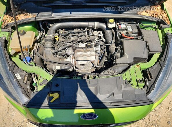 1FADP3FE6JL266503 2018 FORD FOCUS Green Սալոնի հետևի տեսք