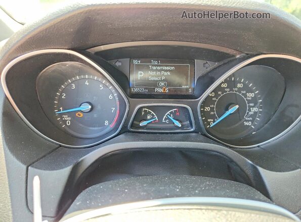1FADP3FE6JL266503 2018 FORD FOCUS Green Սարքավորումների վահանակի տեսք