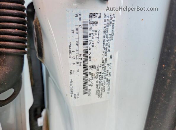1FADP3FE7HL260025 2017 FORD FOCUS White Вид підкапотного простору