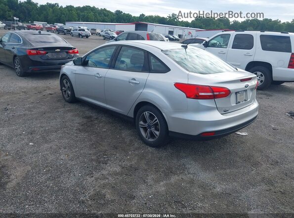 1FADP3FE7HL266021 2017 FORD FOCUS Silver Rear left