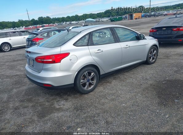 1FADP3FE7HL266021 2017 FORD FOCUS Silver Rear right