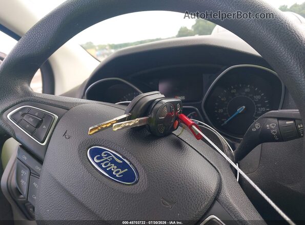 1FADP3FE7HL266021 2017 FORD FOCUS Silver Dashboard view