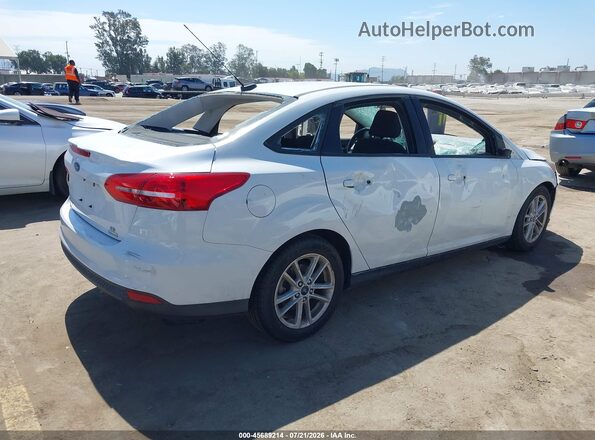 1FADP3FE7JL241626 2018 FORD FOCUS Белый Задняя правая четверть